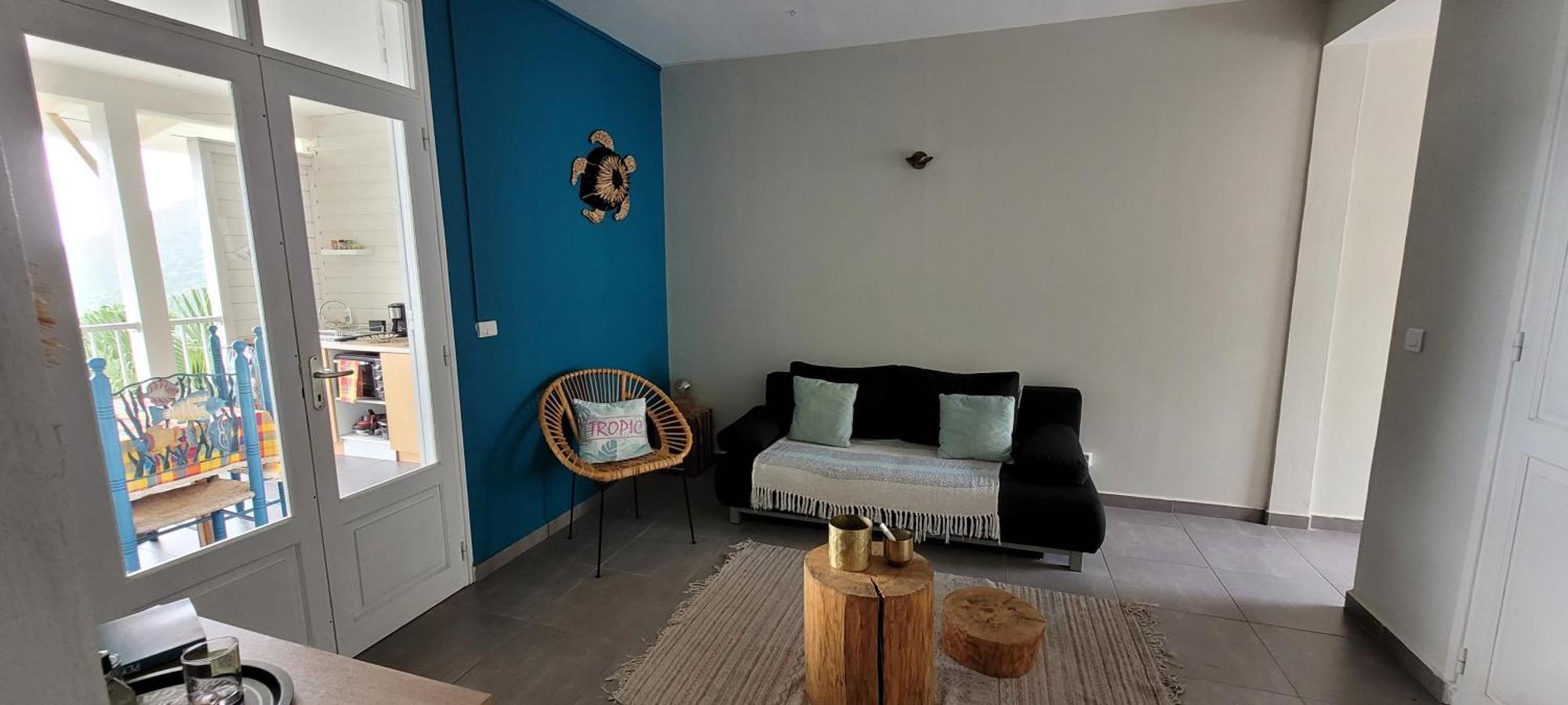 Appartement Duplex Vue Mer Jacuzzi Prive Deshaies Exterior photo