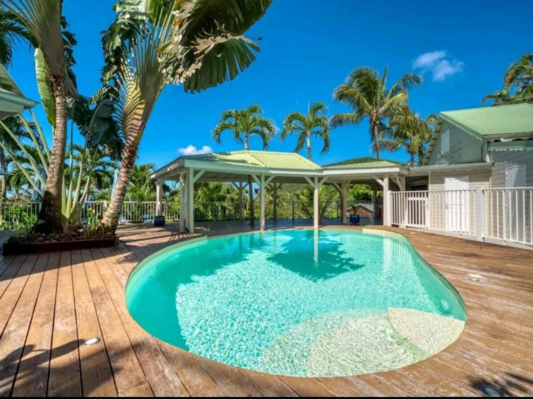 Appartement Duplex Vue Mer Jacuzzi Prive Deshaies Exterior photo